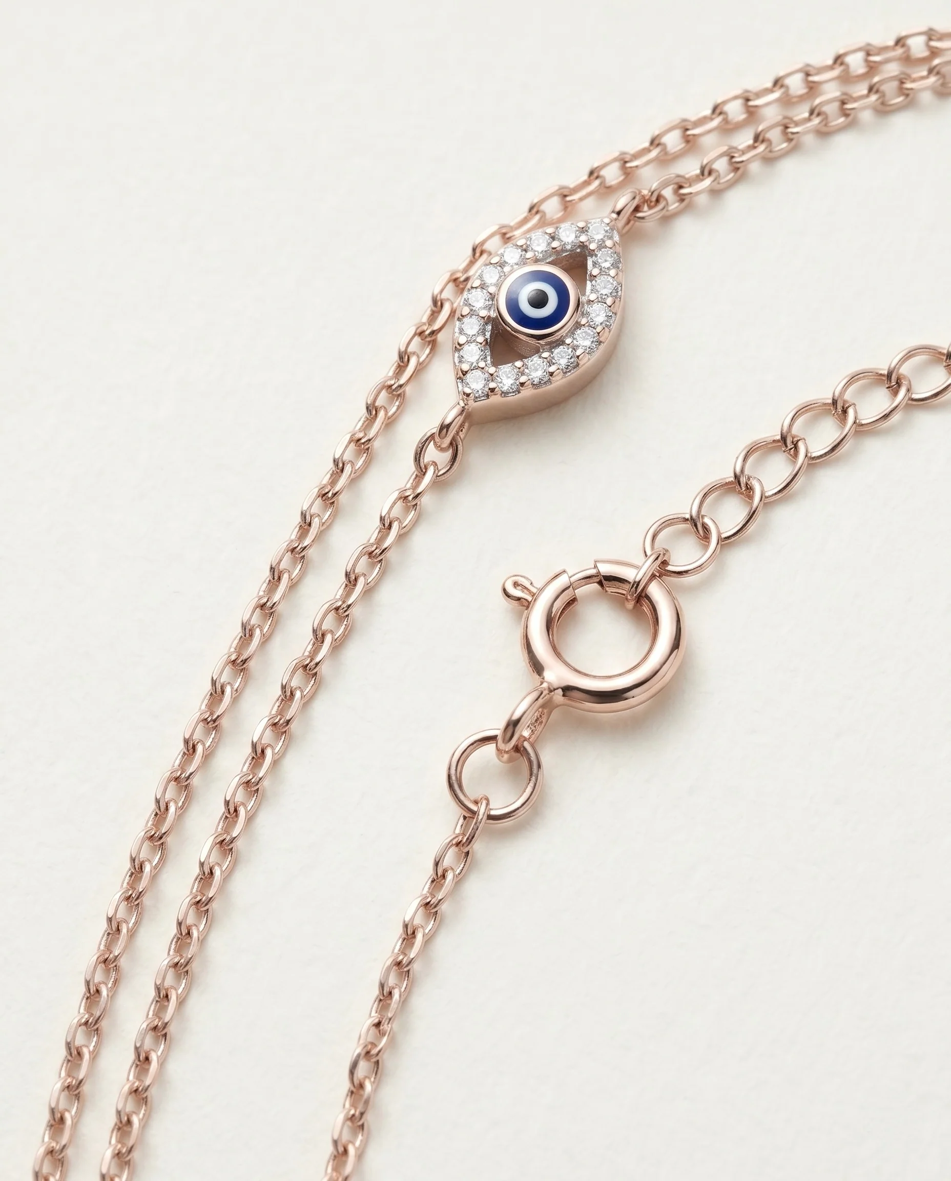 3 way silver Anklet - Image 3