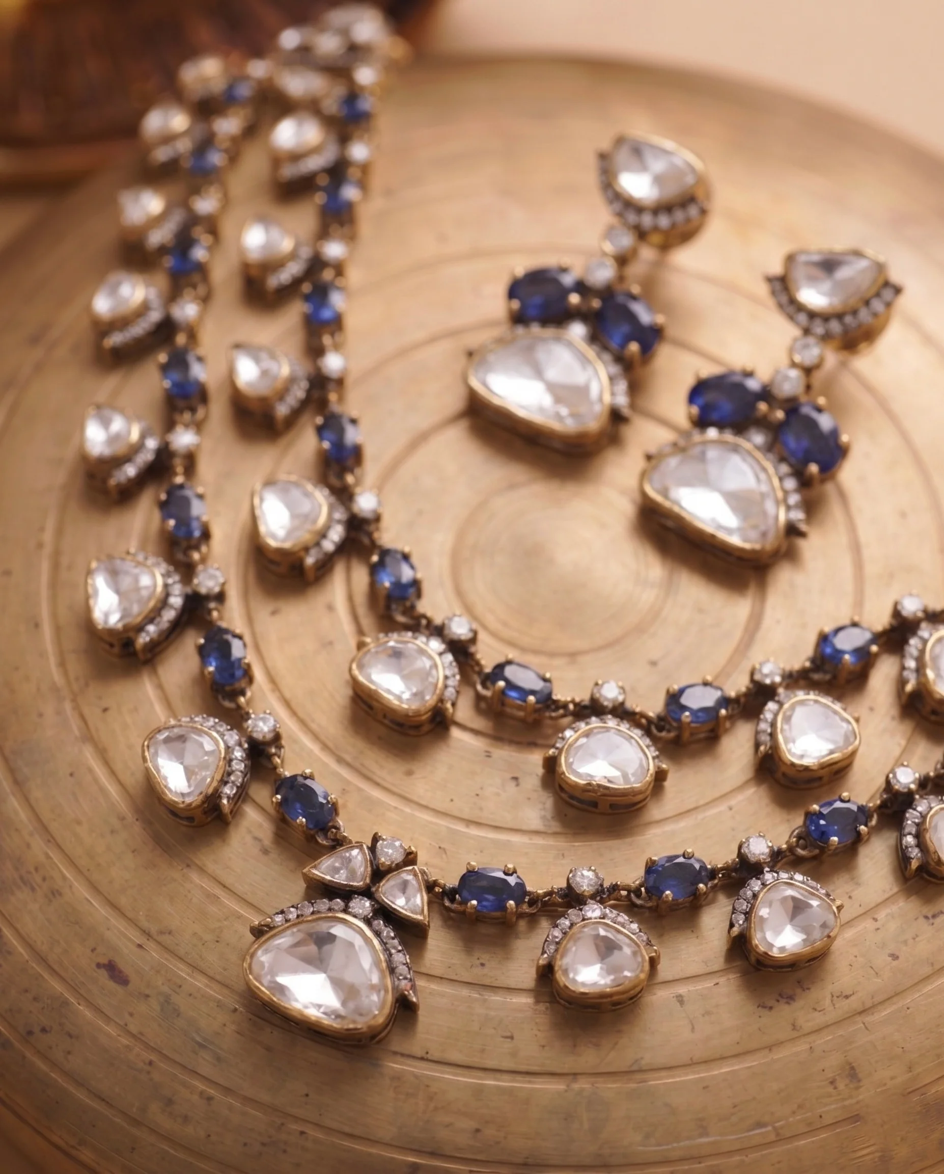 Neel Silver Necklace Set - Image 3