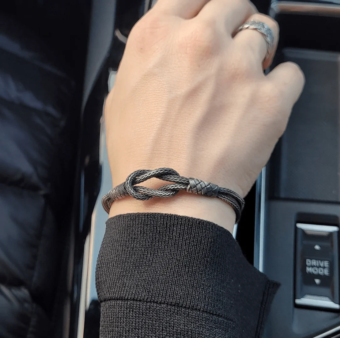 Nirvaan Braided Knot Bracelet