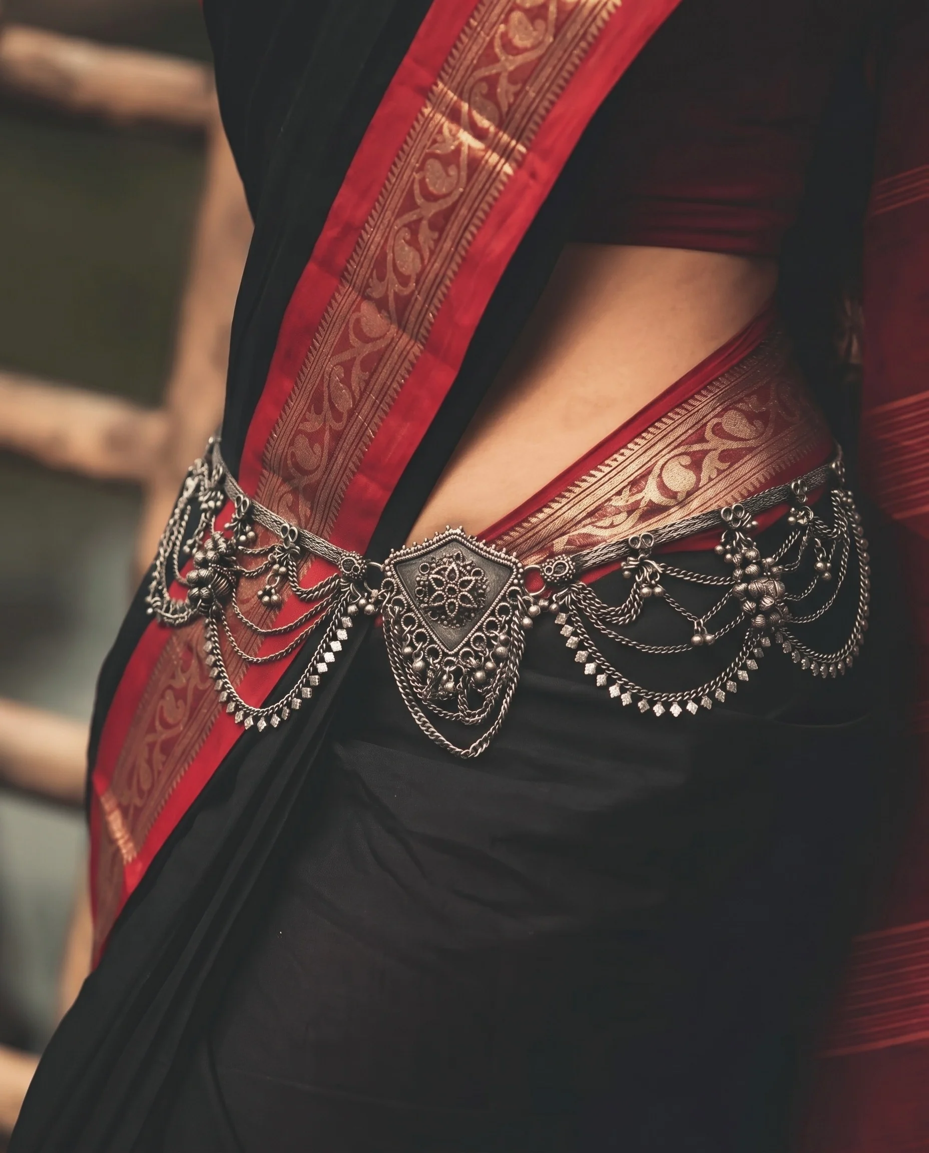 Nitya Silver Waist Chain - Image 2