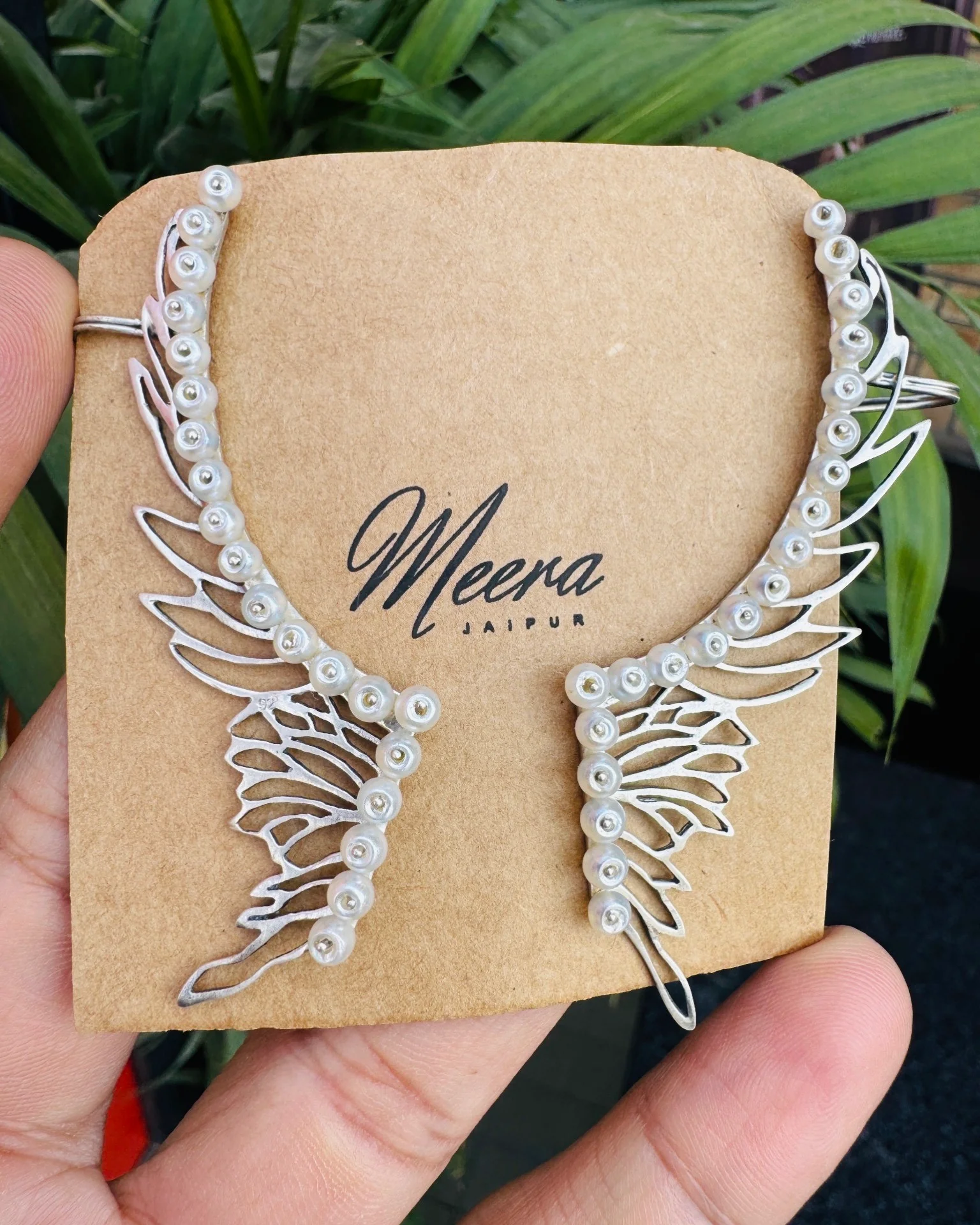 Pearl silver cuff - Image 5