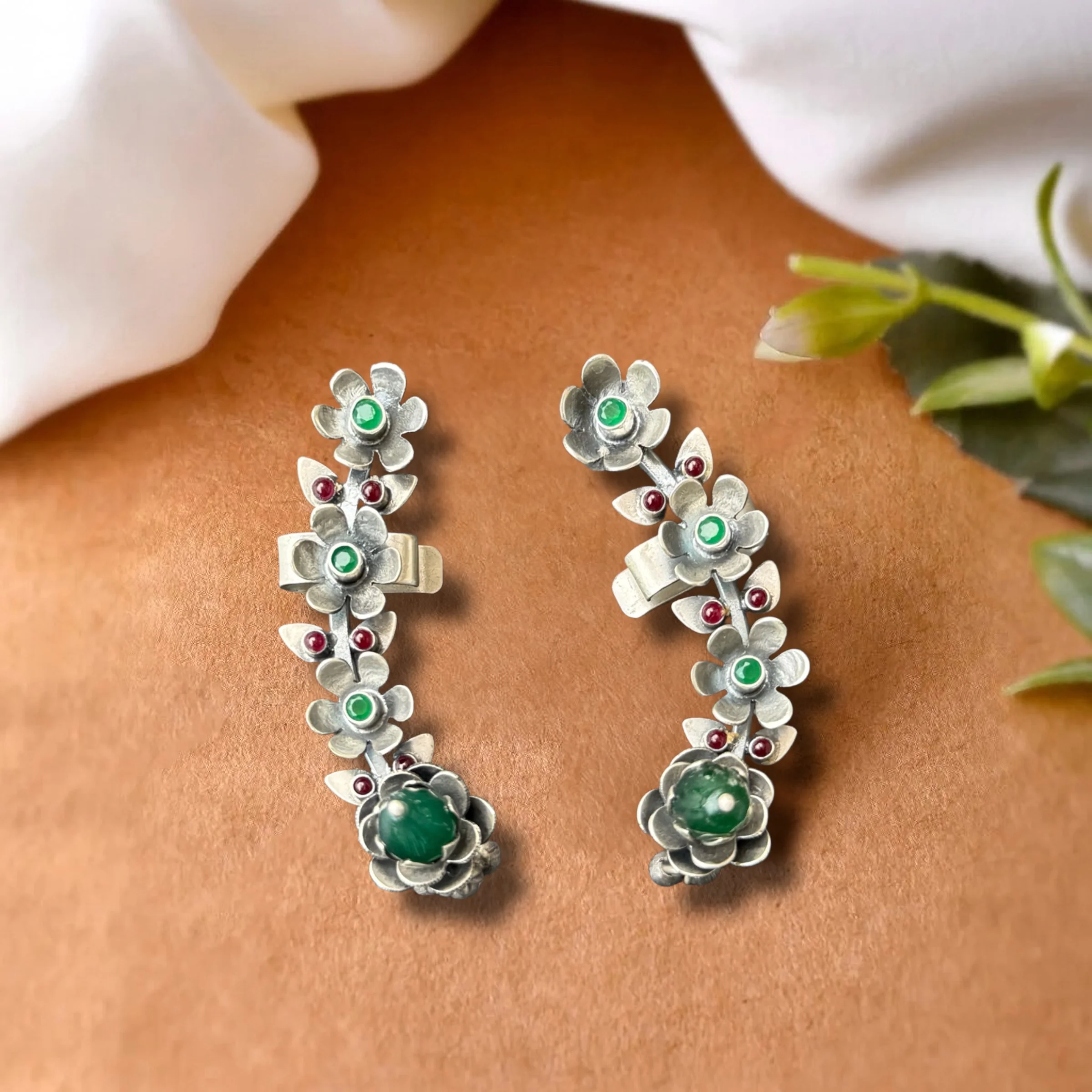 Phool Earring Cuff - Image 5