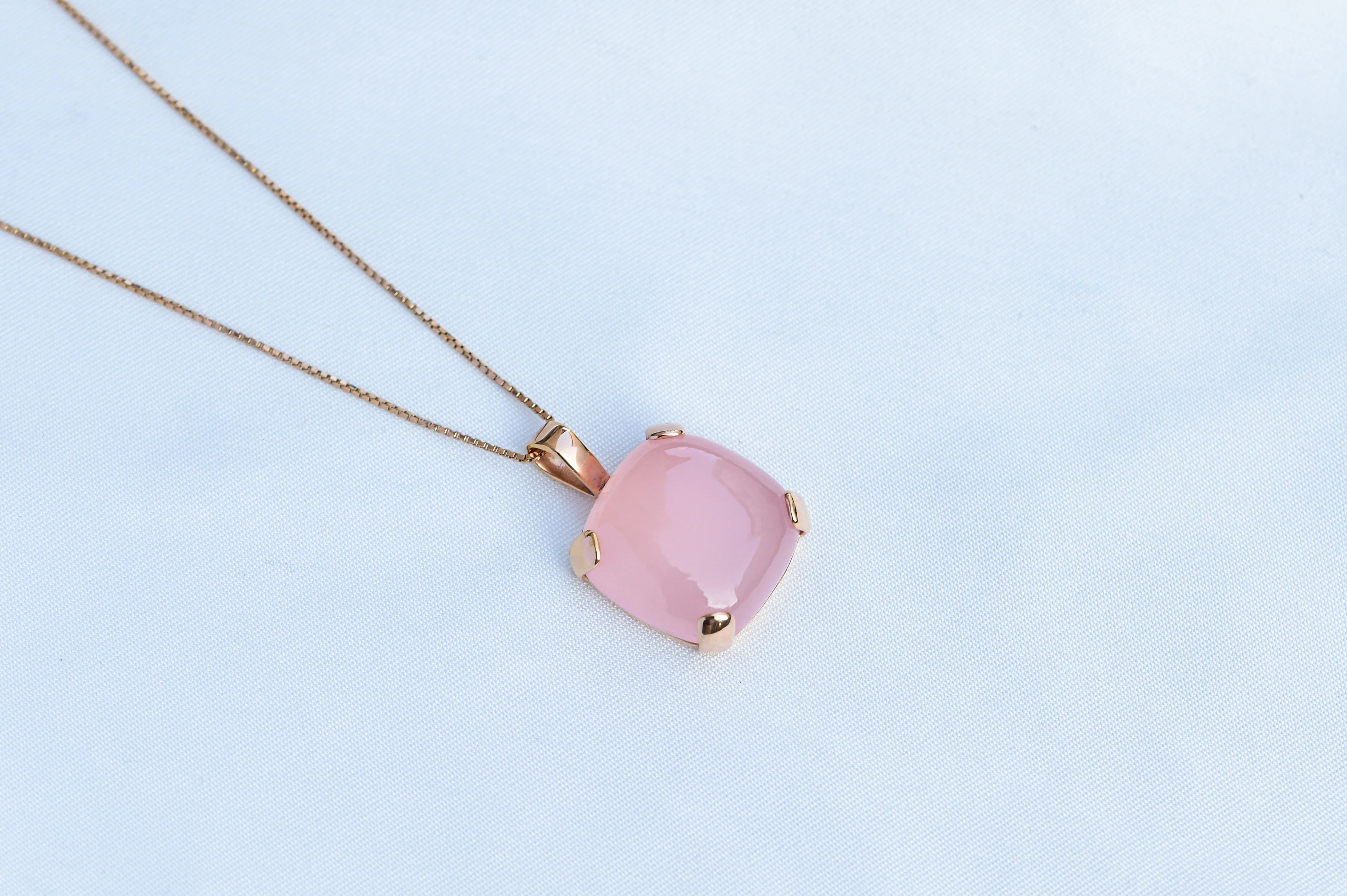 Pink Opal Necklace - Image 3