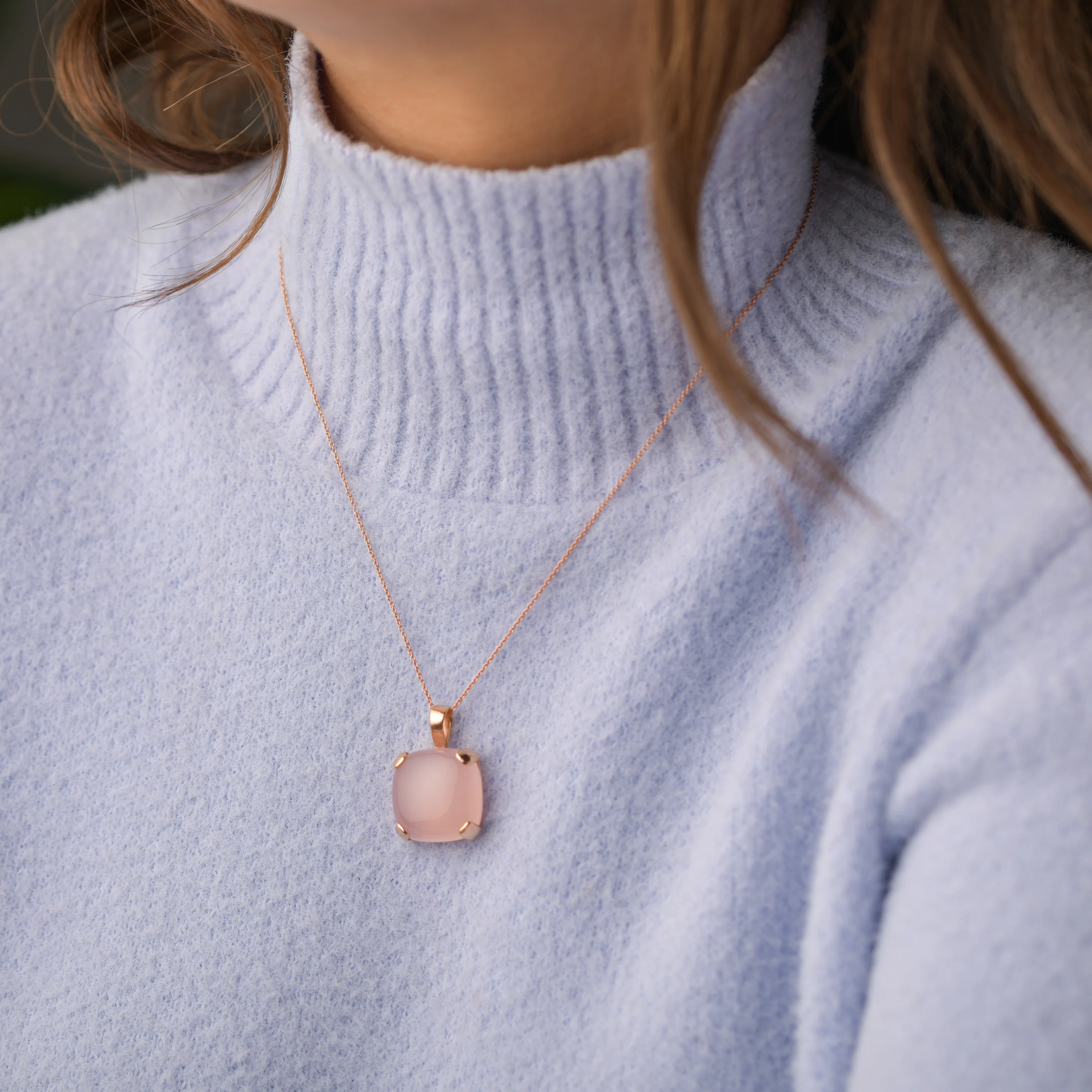 Pink Opal Necklace - Image 4