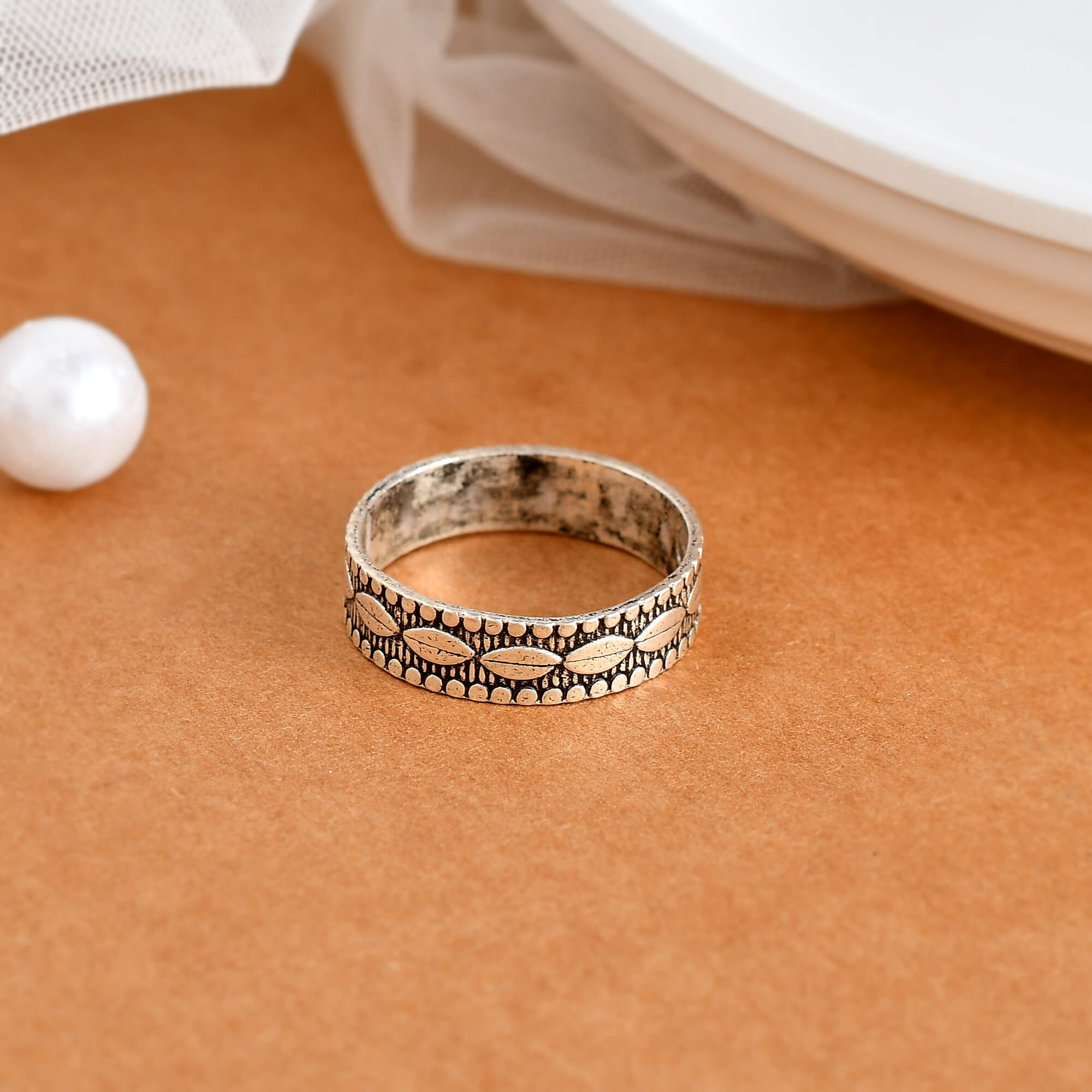 Pushp Silver Band