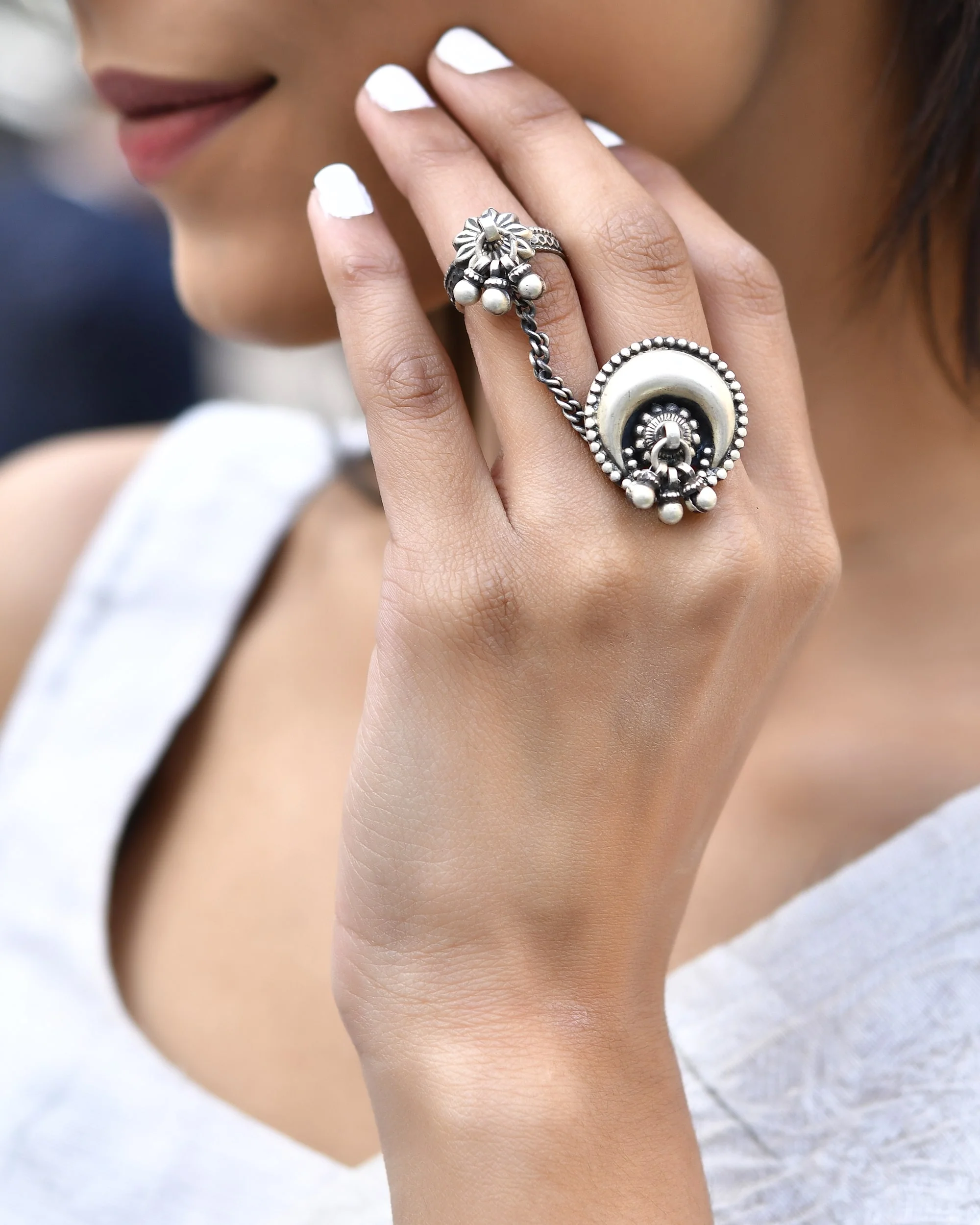 Gunjan silver ring - Image 3