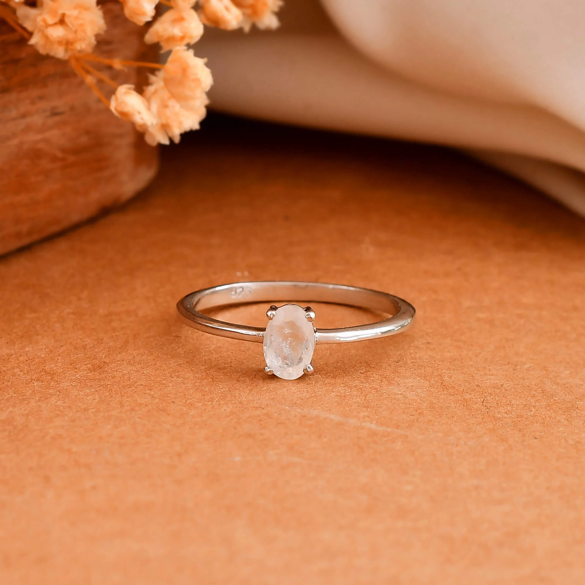 RAINBOW CUT Silver ring - Image 3