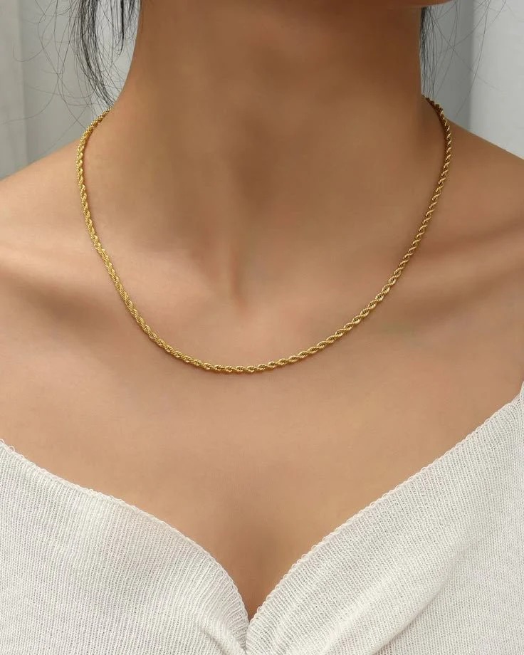 Rope chain Necklace - Image 4