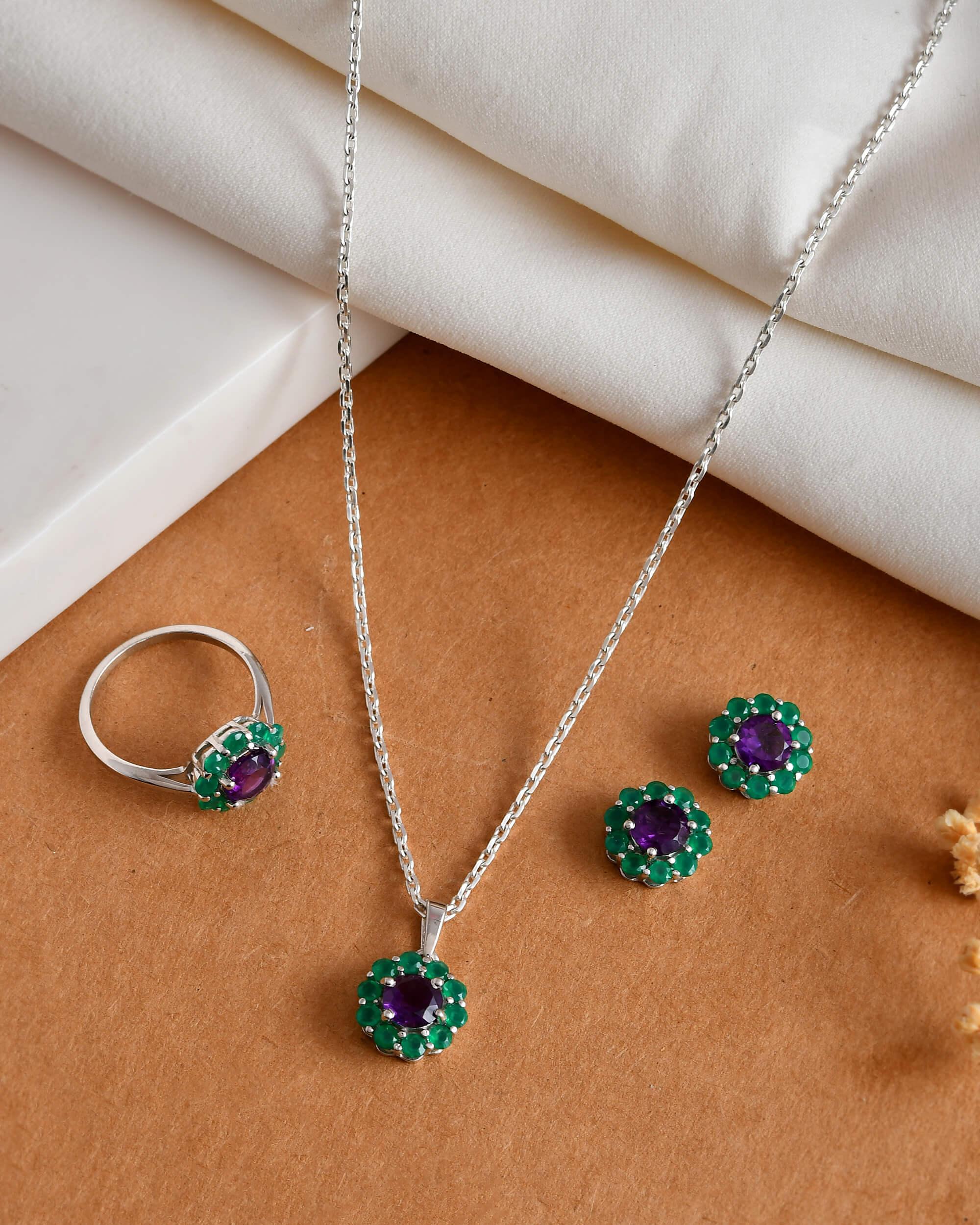 Royal Bloom Silver Set - Image 3
