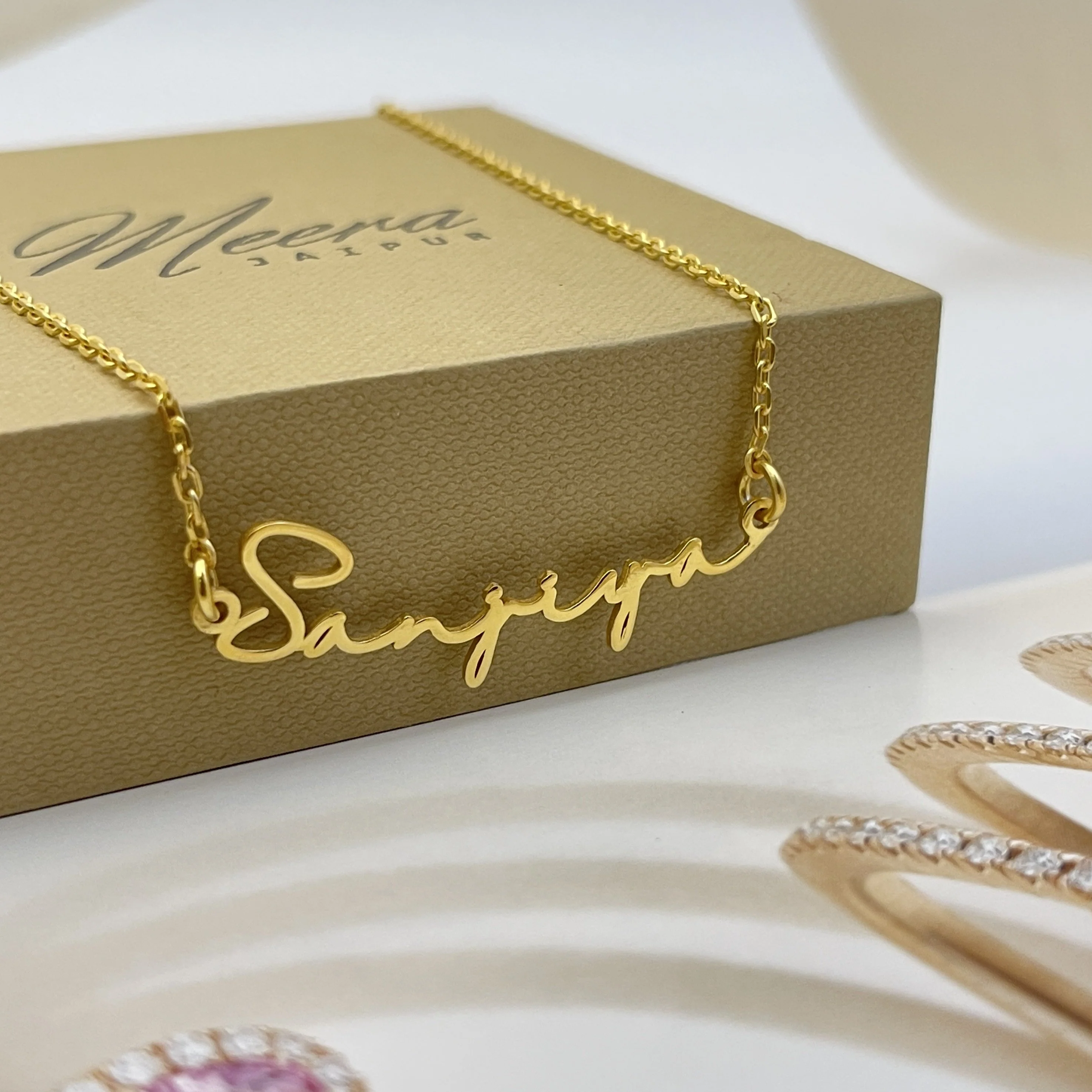 San Hans Name Necklace