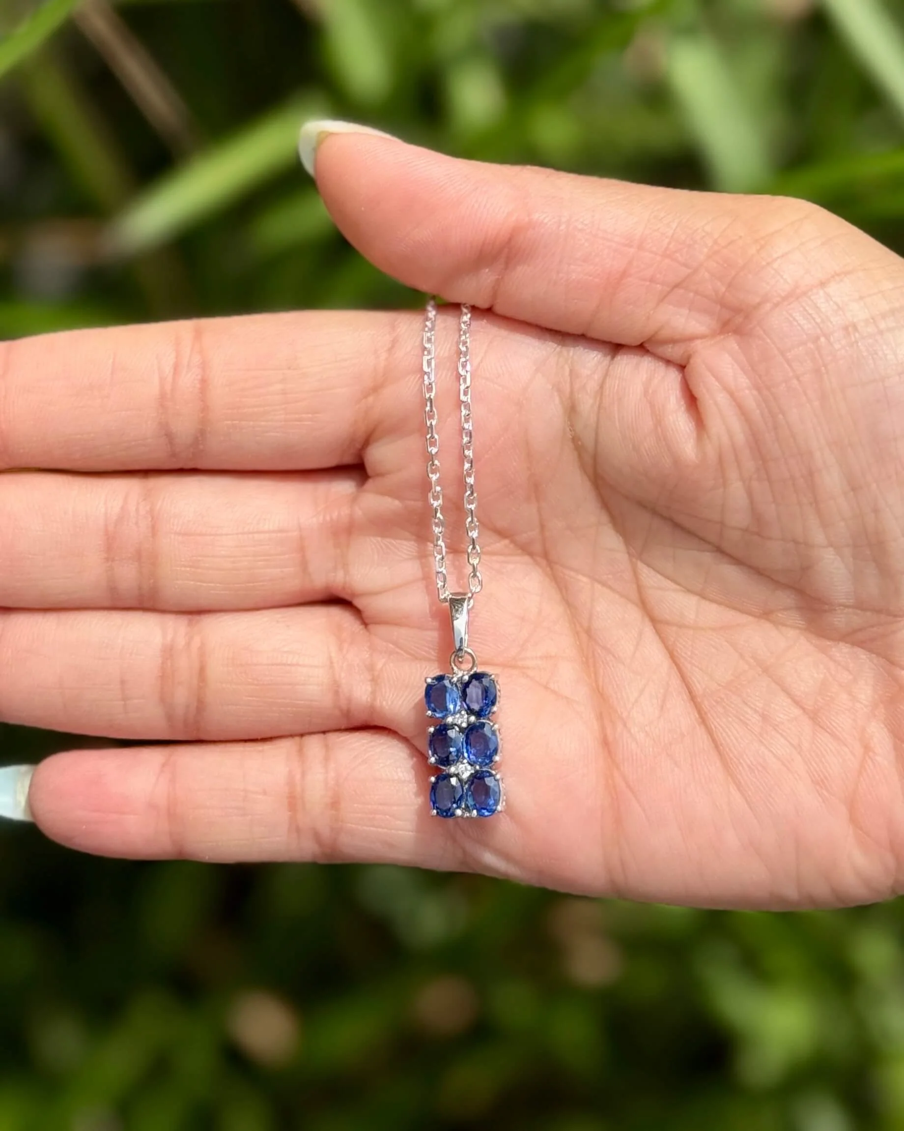 Sapphire Matrix Pendant - Image 4