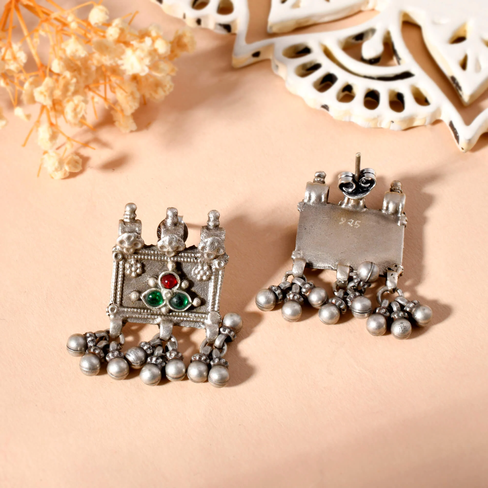 Sayuri silver earrings - Image 3
