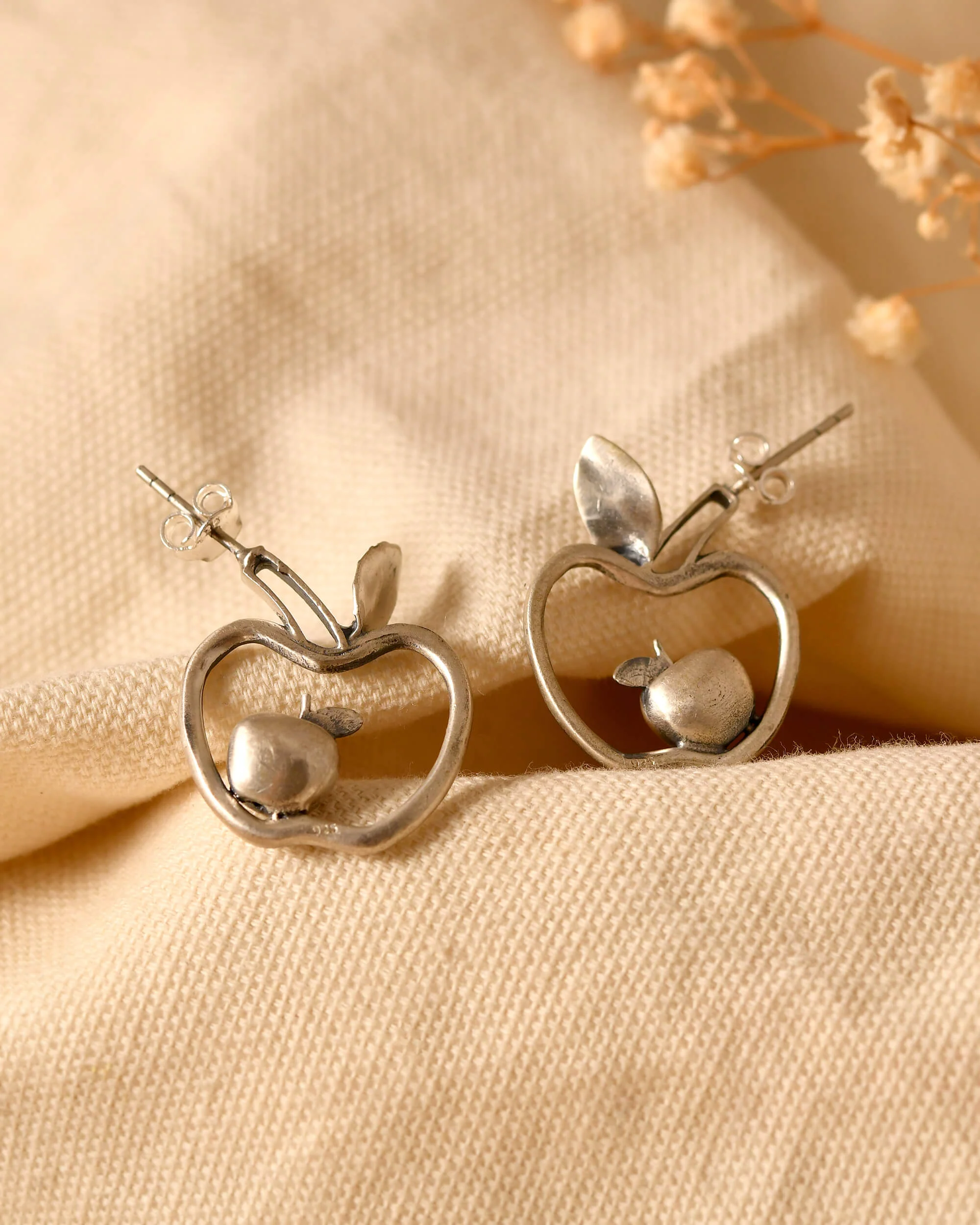 Sev silver earrings tuds - Image 3