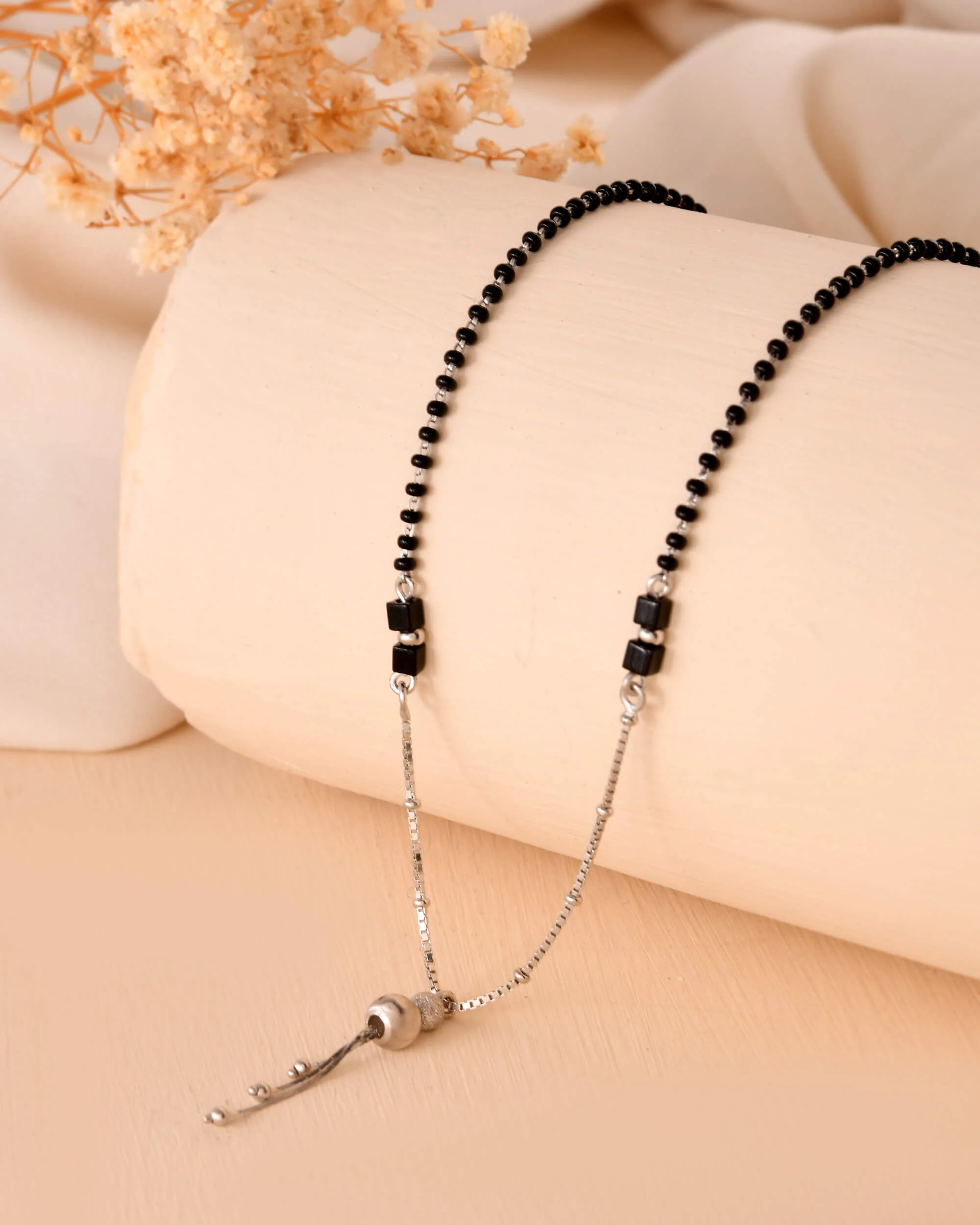 Silver Mangalsutra Drop Charm - Image 4