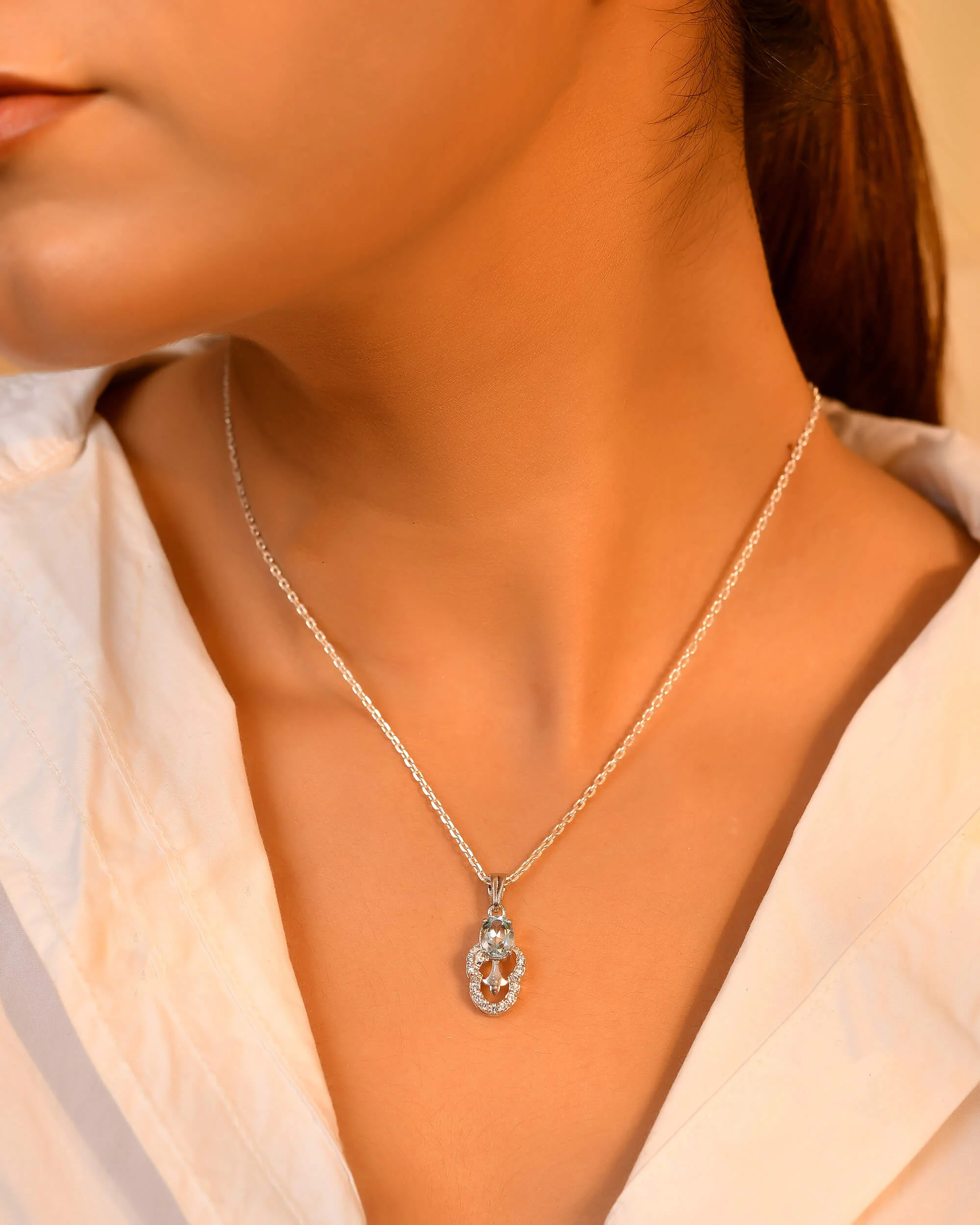 Sky Bloom Pendant - Image 3