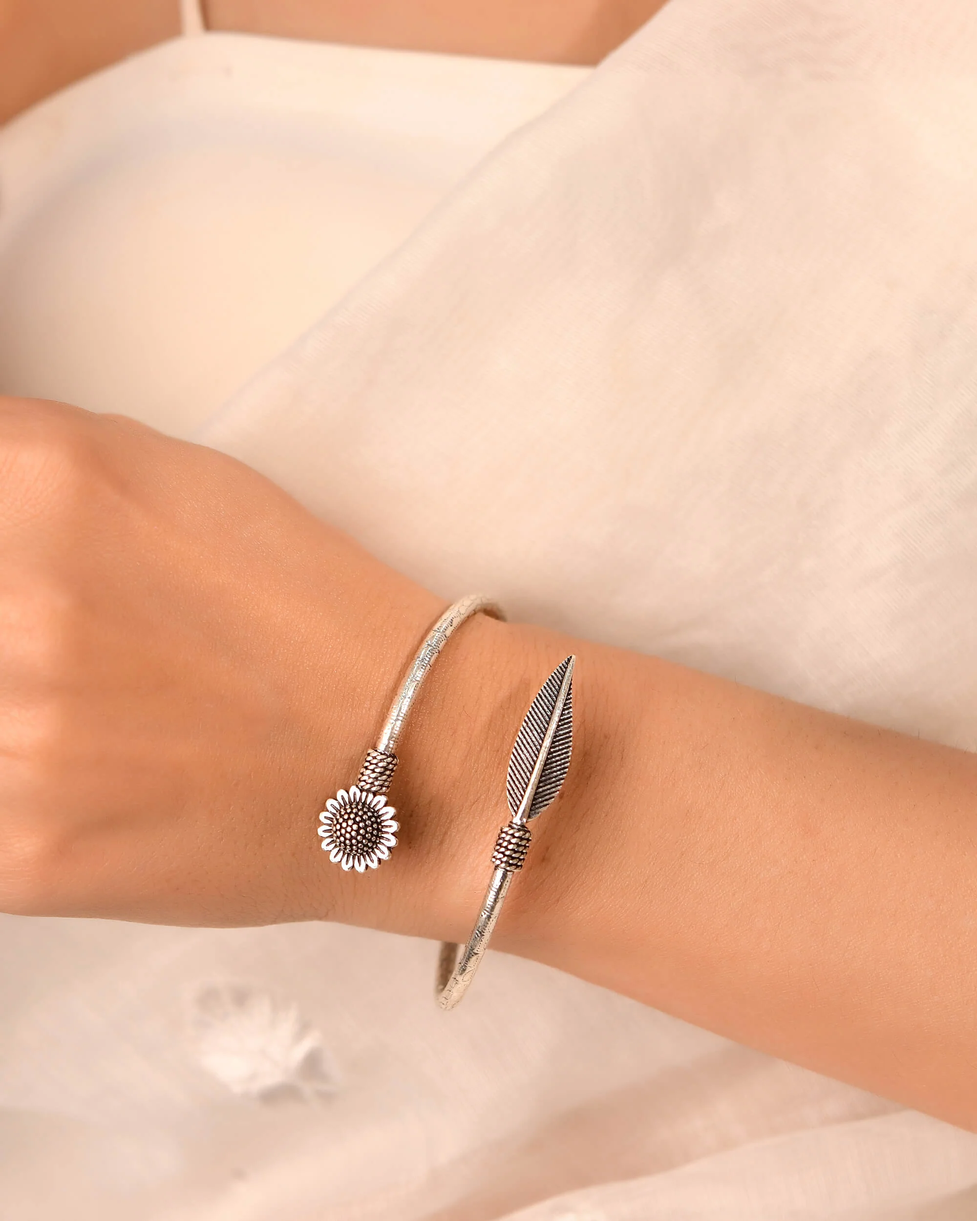 Surya Silver Bangle - Image 2