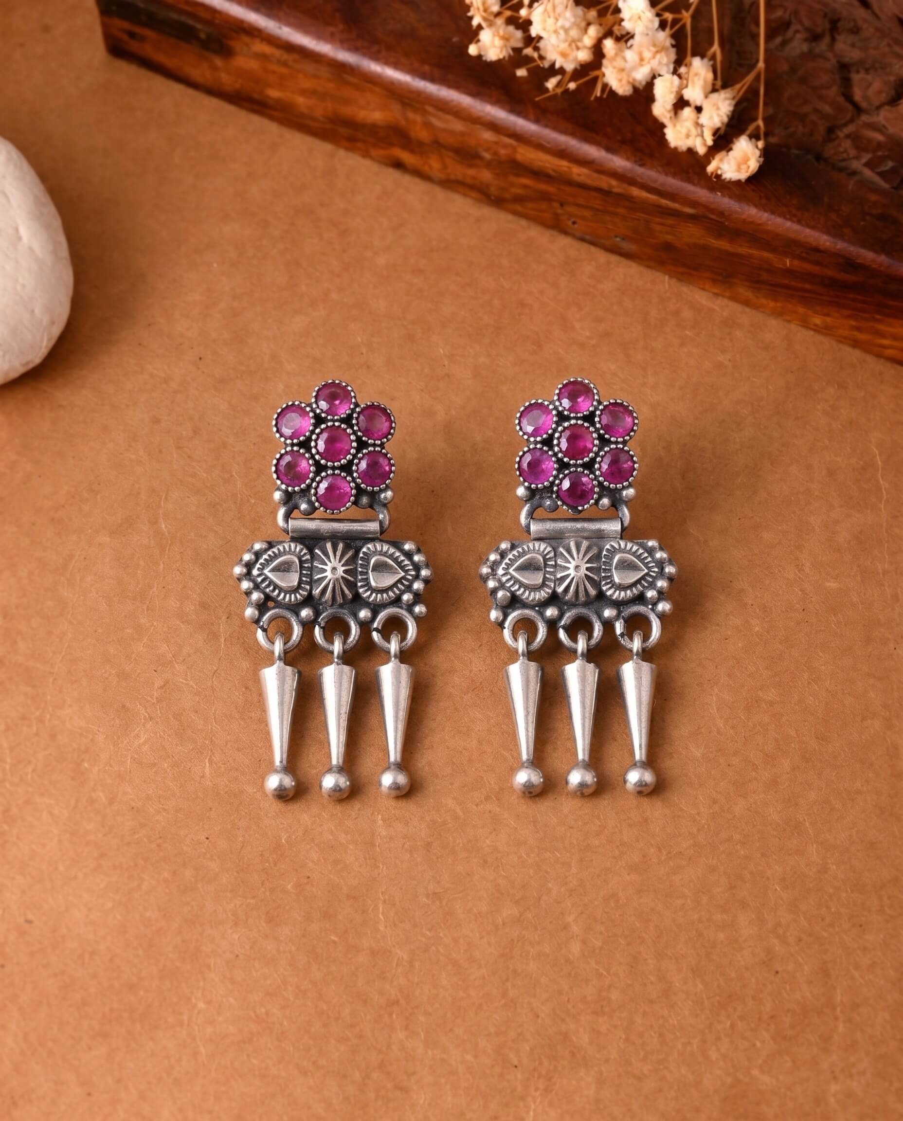 Tara Silver Earring - Image 3
