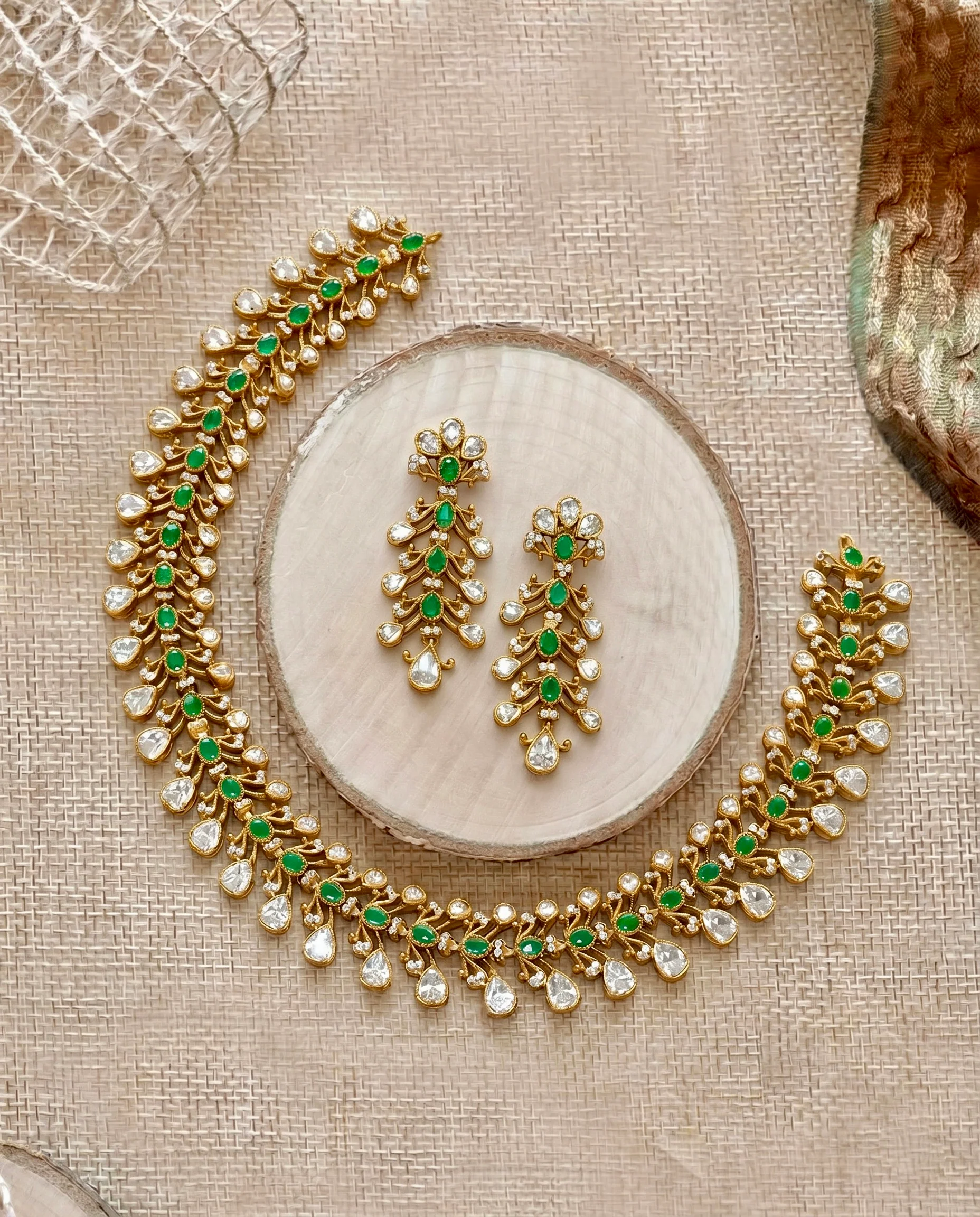 Van Silver Necklace Set - Image 4