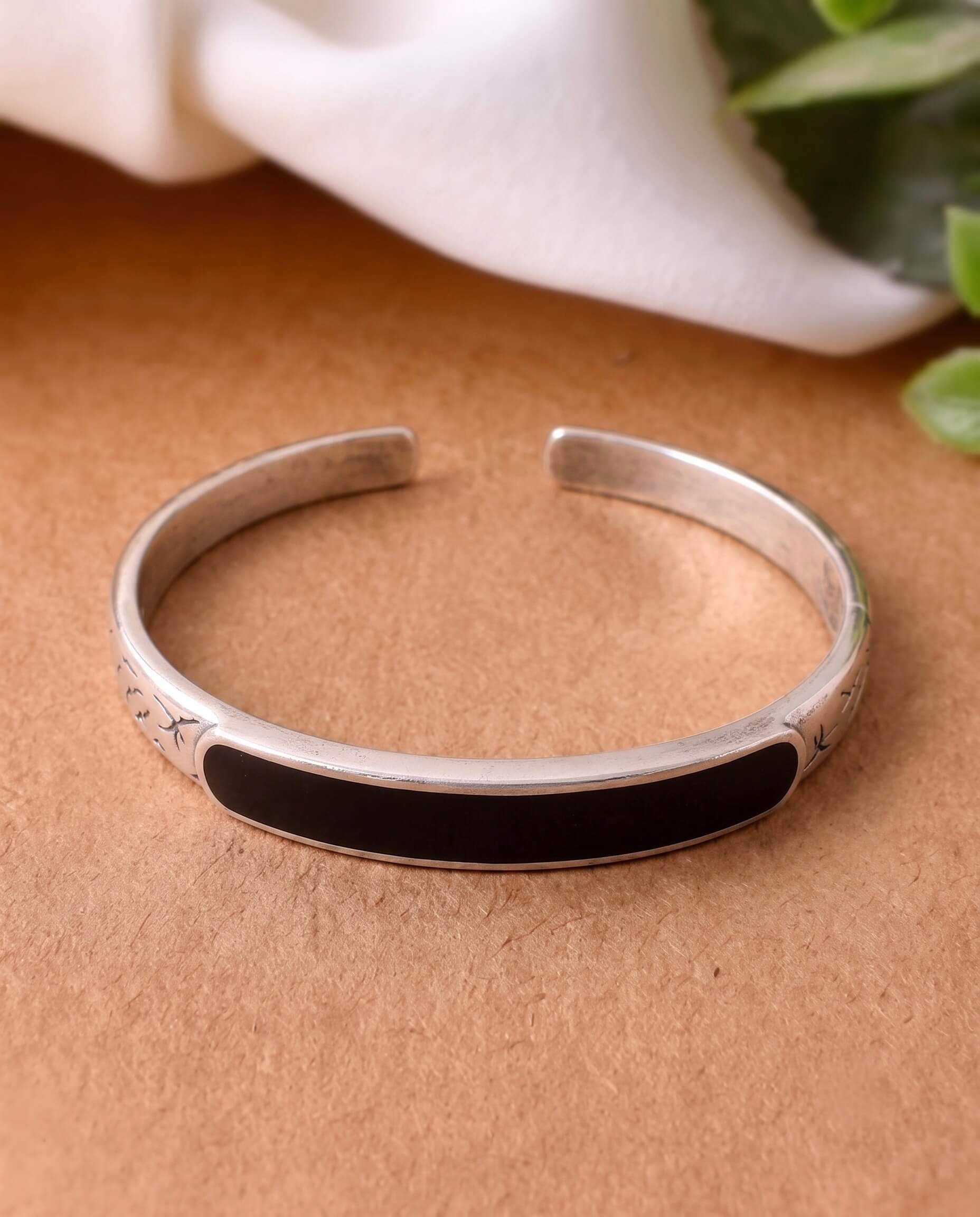 Vikram Silver Bangle