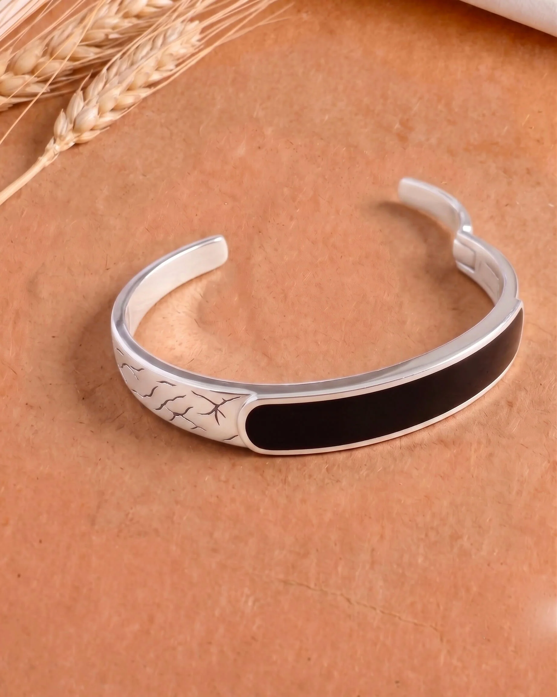Vikram Silver Bangle - Image 4